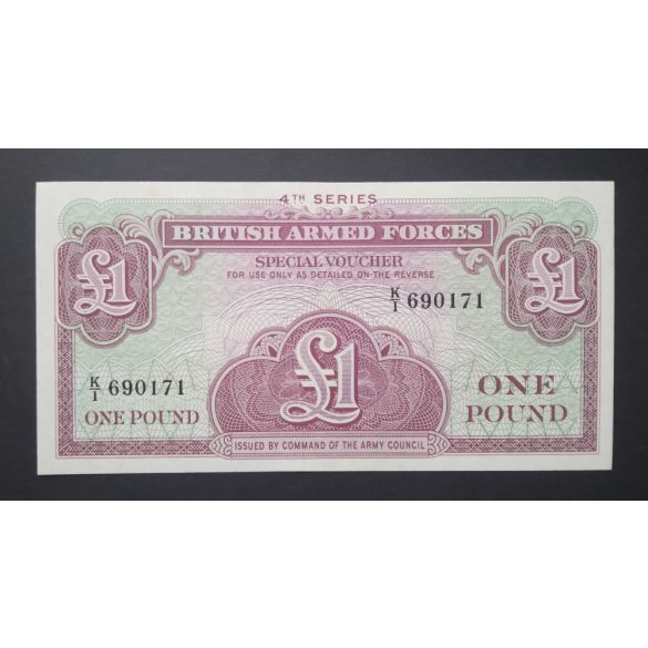 Anglia 1 Pound 1962 British Armed Forces Unc