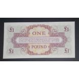 Anglia 1 Pound 1962 British Armed Forces Unc