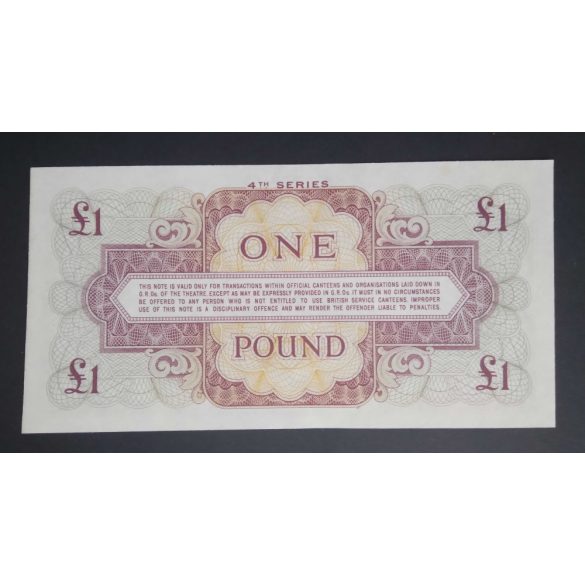 Anglia 1 Pound 1962 British Armed Forces Unc