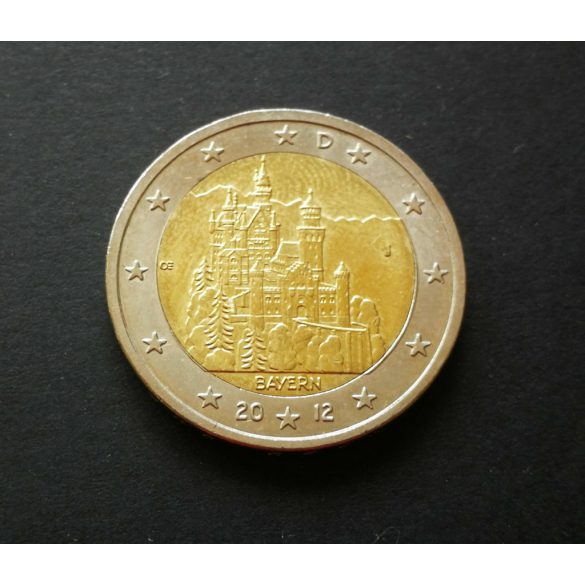 Németország 2 Euro 2012 Bayern J AUNC+
