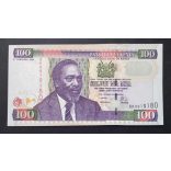 Kenya 100 Shillings 2004 Aunc