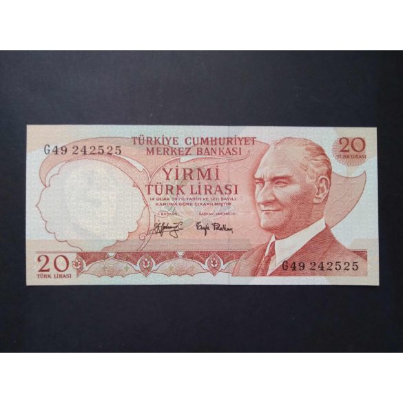 Turkey 20 Lira 1979-87 Unc