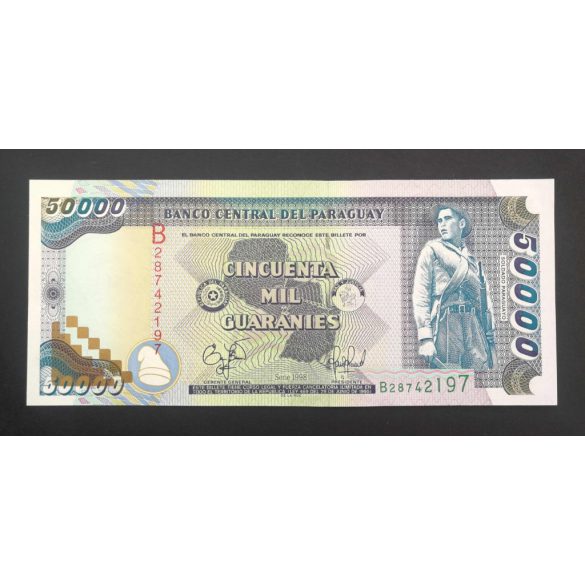 Paraguay 50000 Guaranies 1998 UNC