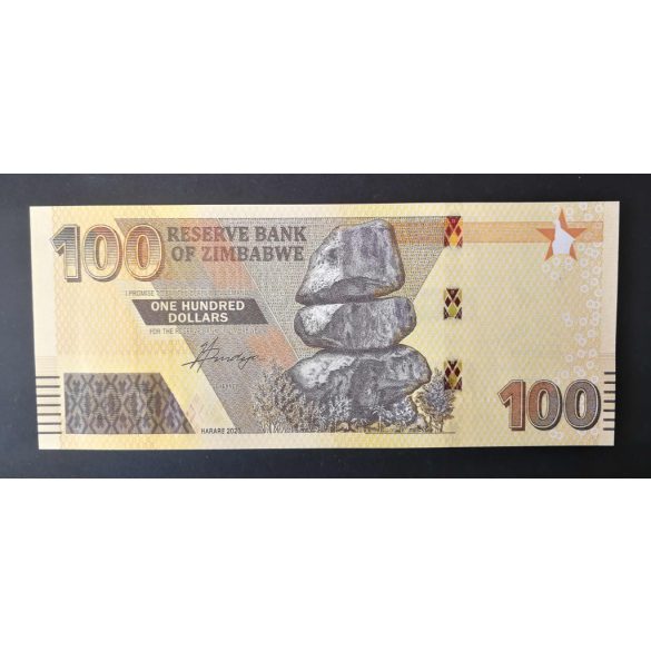Zimbabwe 100 Dollars 2023 UNC