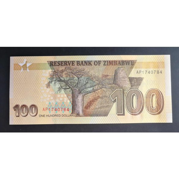 Zimbabwe 100 Dollars 2023 UNC