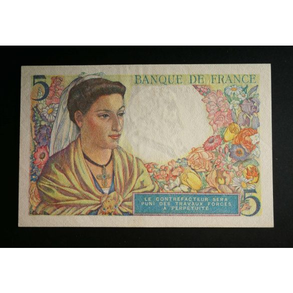 France 5 Francs 1945 XF