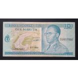 Congo 10 Makuta 1967 VF