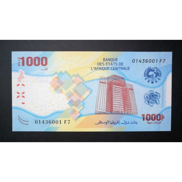 Közép-Afrikai Államok 1000 Francs 2022 UNC
