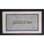 Germany 50000 Mark 1923 F Aachen