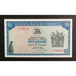 Rhodesia 1 Dollar 1974 UNC