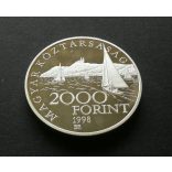 Hungary 2000 HUF 1998 silver PP, commemorative coin