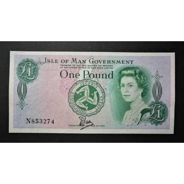Man-Sziget 1 Pound 1983 UNC-