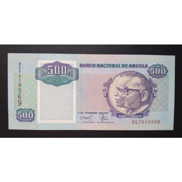 Angola 500 Kwanzas 1991 Unc