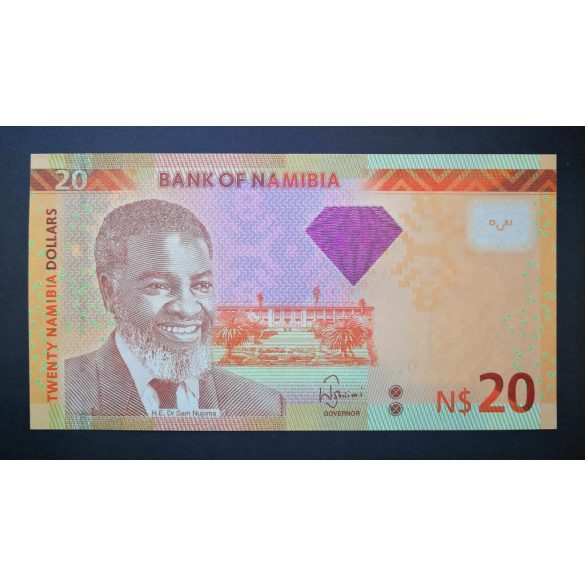 Namibia 20 dollars  2013 UNC