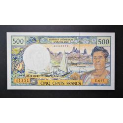 French Pacific Territories 500 Francs 2009 UNC