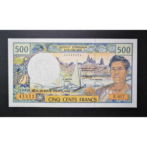 French Pacific Territories 500 Francs 2009 UNC