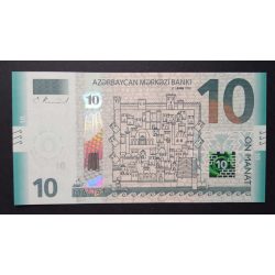 Azerbajdzsán 10 Manat 2018 Unc 