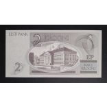 Estonia 2 Krooni 2007 UNC