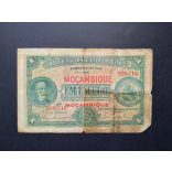 Mozambique 1 Escudo 1921 VG