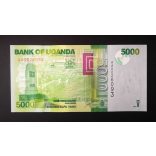 Uganda 5000 Shillings 2010 UNC