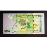 Uganda 5000 Shillings 2010 UNC