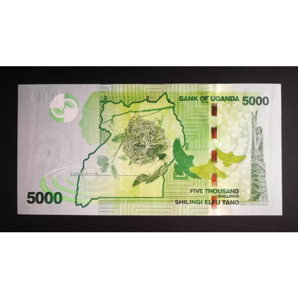 Uganda 5000 Shillings 2010 UNC