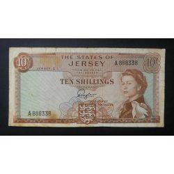 Jersey 10 Shillings 1963 F