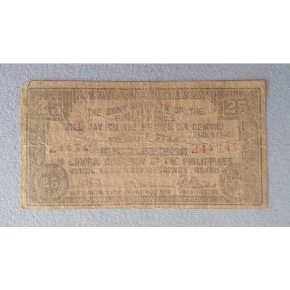 Philippines 25 Centavos 1942 VG