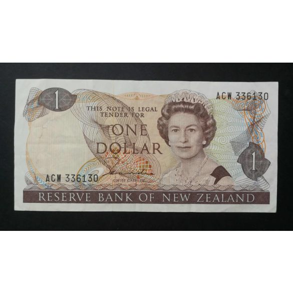 New Zealand 1 Dollar 1981-85 F