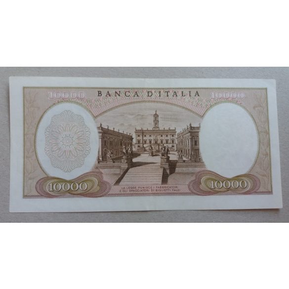 Italy 10000 Lire 1968 XF-