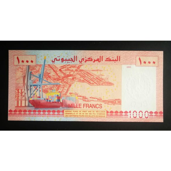 Dzsibuti 1000 Francs 2005/20 UNC