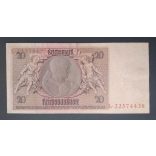Germany 20 Reichsmark 1929 VF