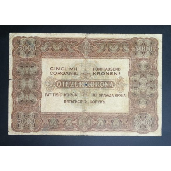 Hungary 5000 Korona 1920 VG