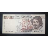 Italy 100000 Lire 1983 VF