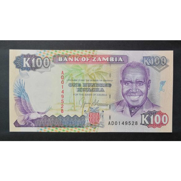 Zambia 100 Kwacha 1991 Unc