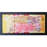 Bahama-szigetek 5 Dollars 2020 Unc