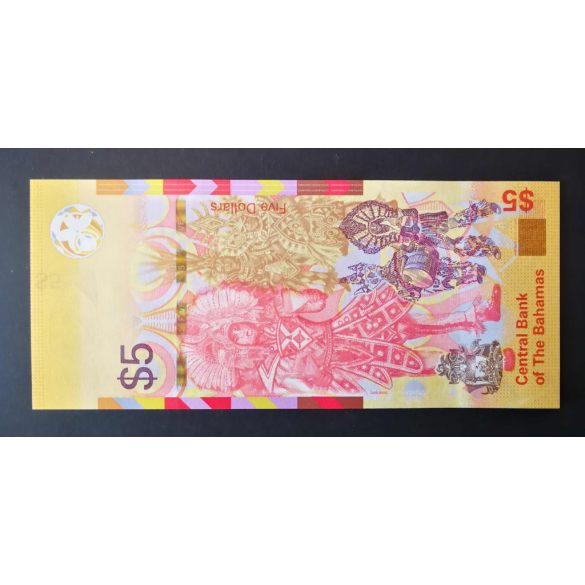 Bahama-szigetek 5 Dollars 2020 Unc