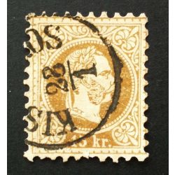Austria used in Hungary 1867 15 kr. KIS(KŐR)ÖS