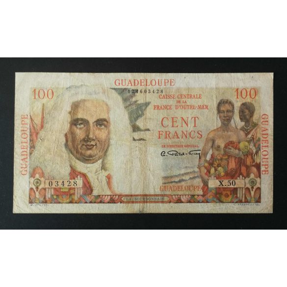 Guadeloupe 100 Francs 1947 F+