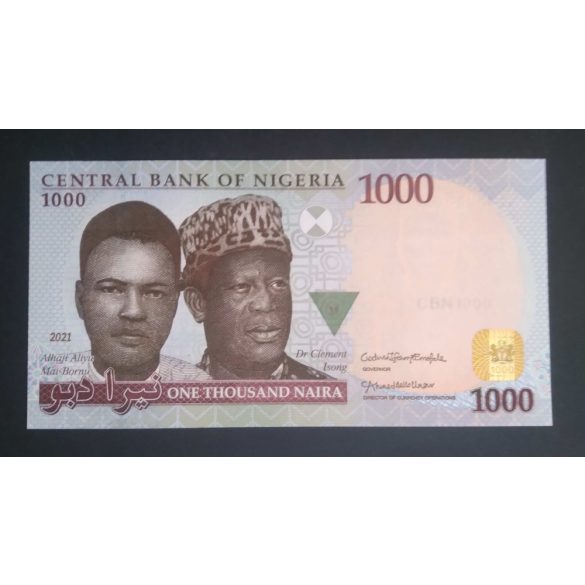 Nigéria 1000 Naira 2021 UNC 