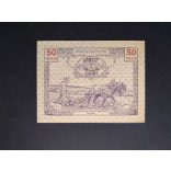 Austria 50 Heller 1920 Unc- Tausendblum