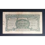 France 1000 Francs 1944 F