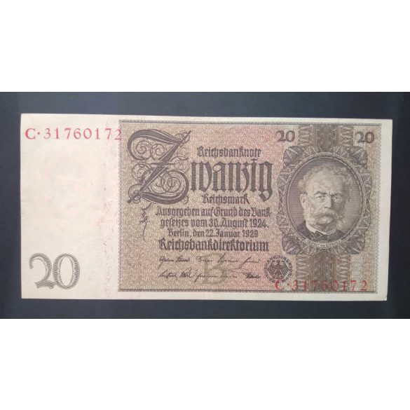 Németország 20 Reichsmark 1929 VF