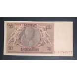 Germany 20 Reichsmark 1929 VF
