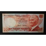 Turkey 20 Lira 1979 Unc