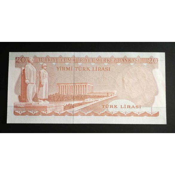Turkey 20 Lira 1979 Unc