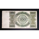 Germany 100 Reichsmark 1924 F