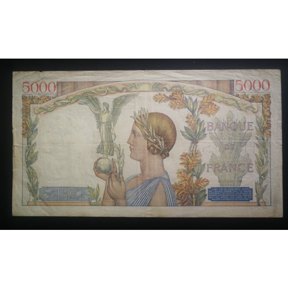France 5000 Francs 1939 F