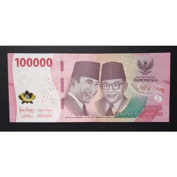 Indonézia 100000 Rupiah 2022 UNC