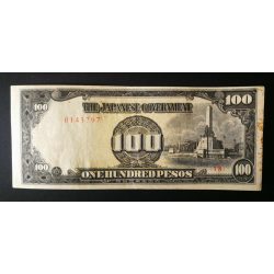 Philippines Japanese Occupation 100 Pesos 1944 F+